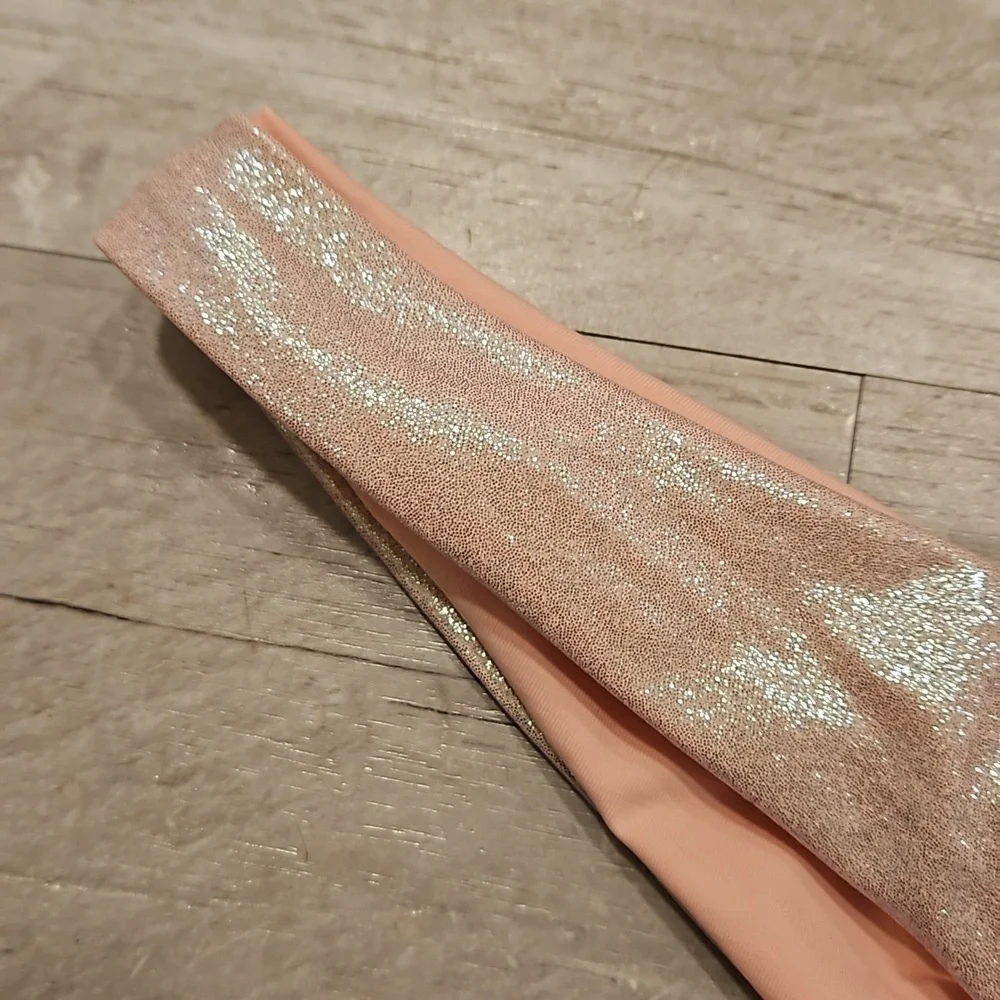 💕FRANKIES BIKINIS💕 Boots Iridescent Skimpy Bikini Bottom ~ Gilded Angel XL NWT